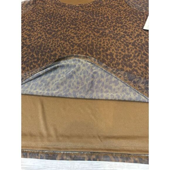 Terra & Sky plus size leopard ladies blouse size 3X - Picture 10 of 11